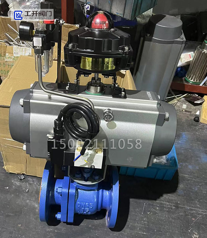 氣動襯氟球閥Q641F46-16C產品圖片