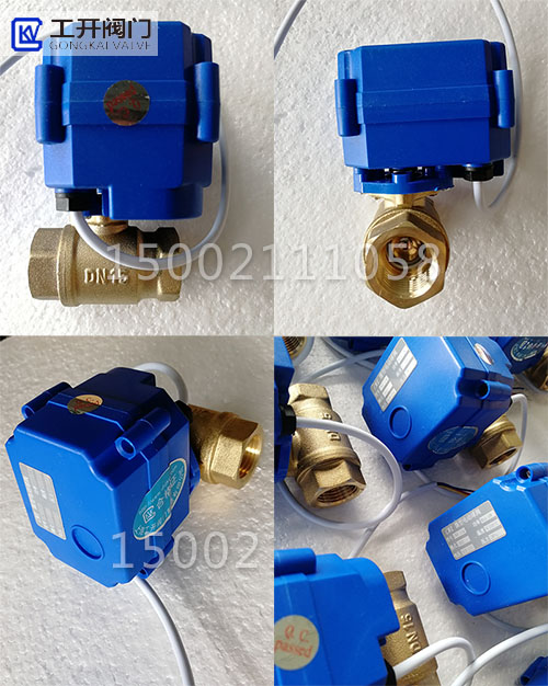 微型電動球閥CWX-15Q產品圖片