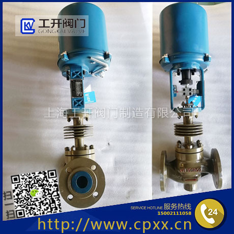 ZDLPG高溫導(dǎo)熱油電動調(diào)節(jié)閥_高溫蒸汽調(diào)節(jié)閥